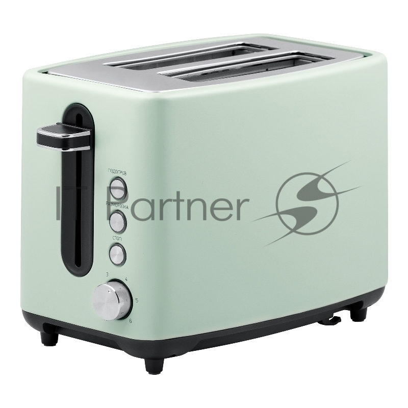 Тостер BBK TR85 серо-зеленый