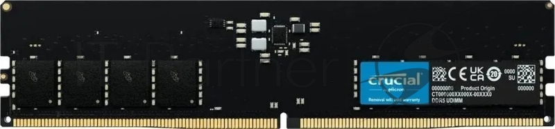 Оперативная память Crucial 16GB DDR5 4800MHz UDIMM CB16GU4800