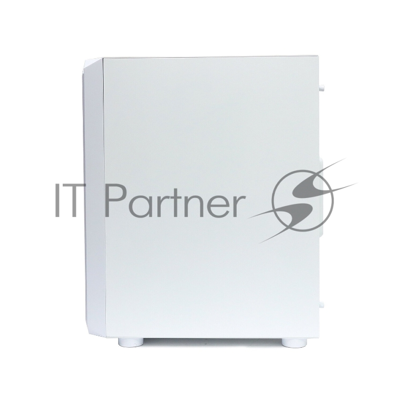 Корпус BaseTech eXtreme GFX-03, Без БП, ATX, белый, 4xRGB FAN, 2xUSB2, 1xUSB3, бок: закалённое стекло