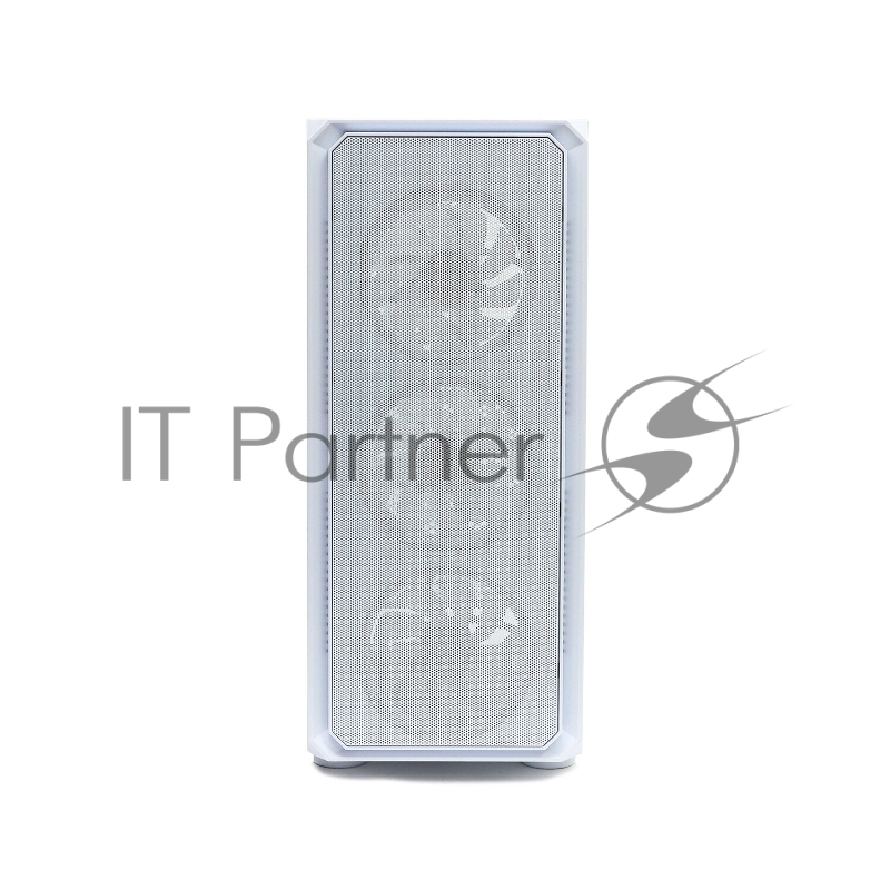 Корпус BaseTech eXtreme GFX-03, Без БП, ATX, белый, 4xRGB FAN, 2xUSB2, 1xUSB3, бок: закалённое стекло