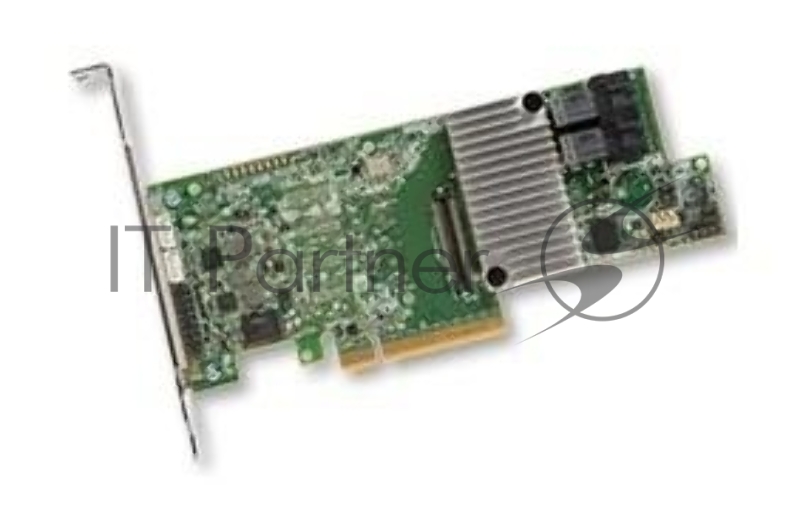 RAID-контроллер Broadcom 9361-8i SGL (LSI00417 / 05-25420-08) PCIe 3.0 x8 LP, SAS/SATA 12G, RAID 0,1,5,6,10,50,60, 8port (2*int SFF8643), Cache 1GB, 3108ROC RTL (R8i) {5} (003075)