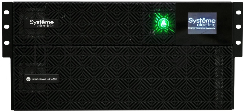 Источник бесперебойного питания Systeme Electriс SRT SRTSE5KRTXLIEC-NC 5000Вт 5000ВА черный