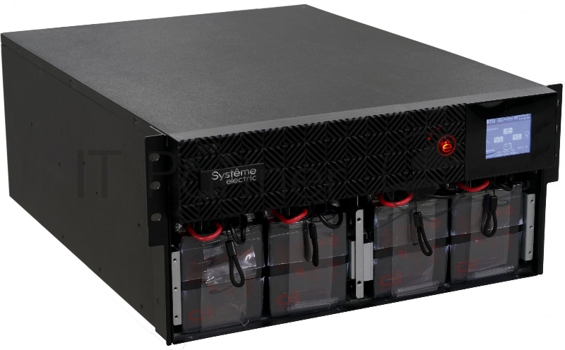 Источник бесперебойного питания Systeme Electriс SRT SRTSE5KRTXLIEC-NC 5000Вт 5000ВА черный