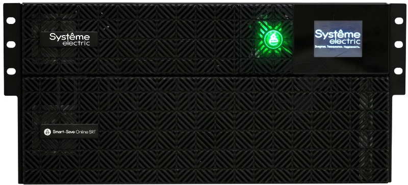 Источник бесперебойного питания Systeme Electriс SRT SRTSE6KRTXLIEC-NC 6000Вт 6000ВА черный