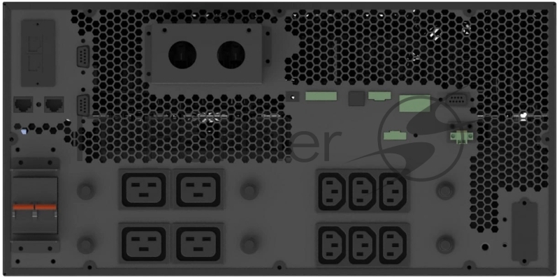 Источник бесперебойного питания Systeme Electriс SRT SRTSE6KRTXLIEC-NC 6000Вт 6000ВА черный
