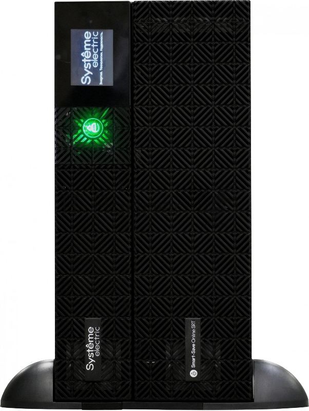 Источник бесперебойного питания Systeme Electriс SRT SRTSE6KRTXLIEC-NC 6000Вт 6000ВА черный