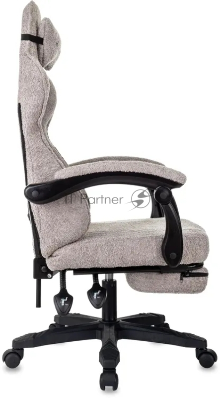 Кресло игровое Knight Lord/F коричневый, Camby 20 крестов. пластик подст.для ног