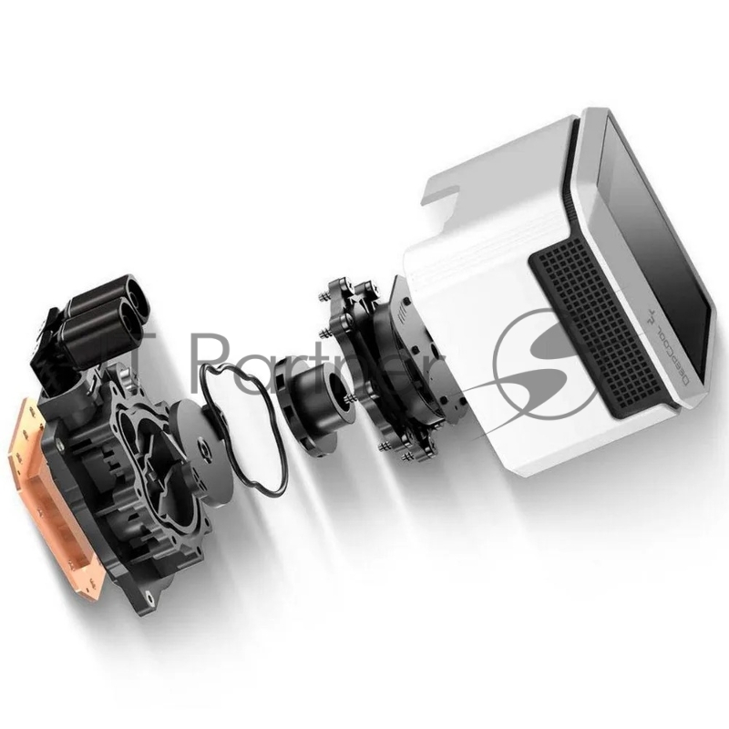 Жидкостная система охлаждения Deepcool MYSTIQUE 240 WH R-LX240-WHDSNMP-G-1