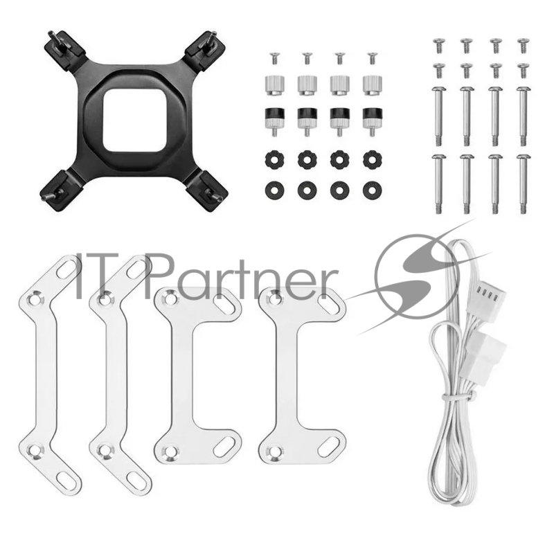 Жидкостная система охлаждения Deepcool MYSTIQUE 240 WH R-LX240-WHDSNMP-G-1