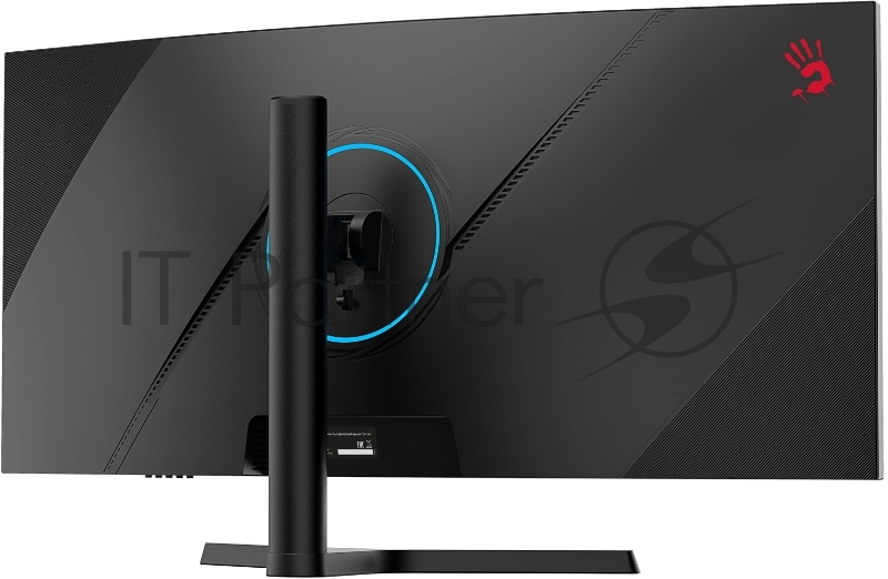 Монитор Bloody MN340W черный 34 VA LED 1ms 21:9 HDMI M/M матовая HAS Piv 300cd 178гр/178гр 3440x1440 180Hz FreeSync DP UW USB 5.7кг