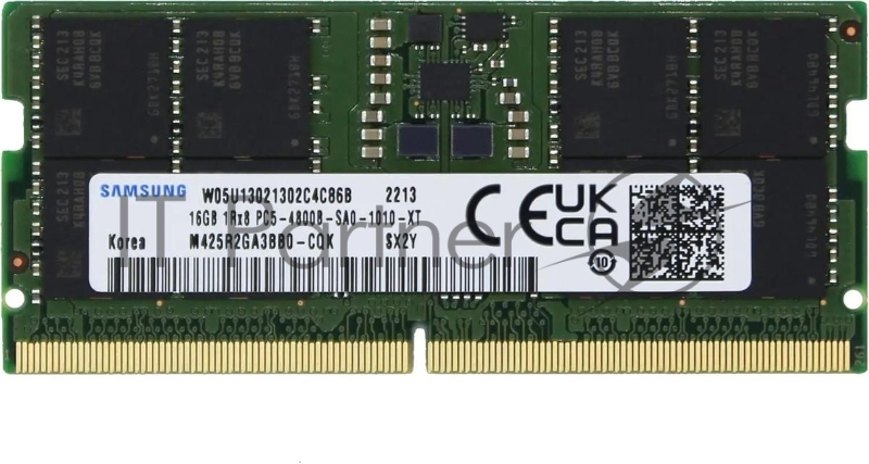 Память оперативная Samsung DDR5 32GB SODIMM 5600MHz 2Rx8, 1.1V M425R4GA3BB0-CWM0L