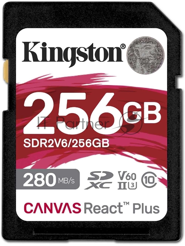 Флеш карта SDXC Kingston SDR2V6/256GB Canvas React Plus w/o adapter 256GB