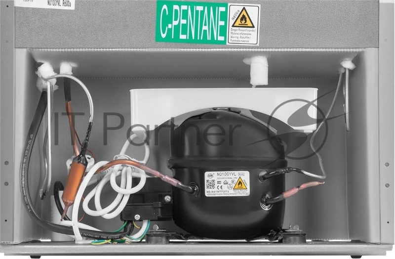 Холодильник Hyundai CC2054SL 2-хкамерн. серебристый