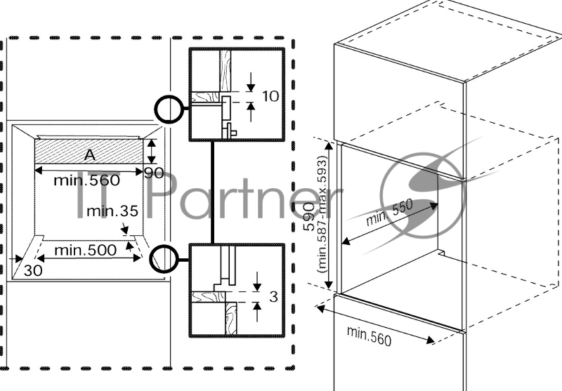 Встраиваемый духовой шкаф Beko BIOM1532KWNCS белый