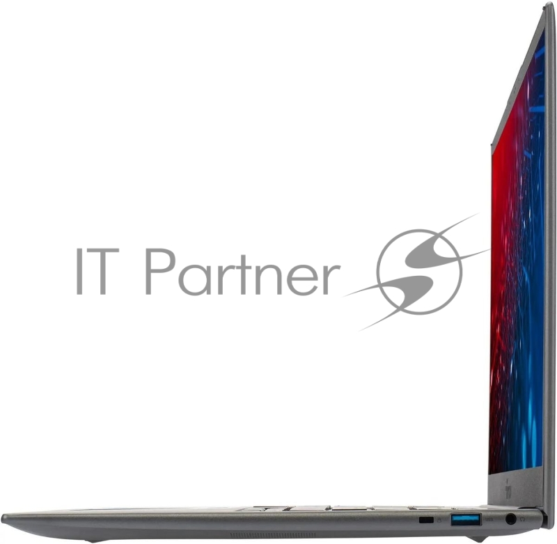 Ноутбук IRU Planio 15INP N-series N100 8Gb SSD256Gb Intel UHD Graphics 15.6 IPS FHD (1920x1080) Windows 11 Professional grey WiFi BT Cam 5000mAh (2023736)