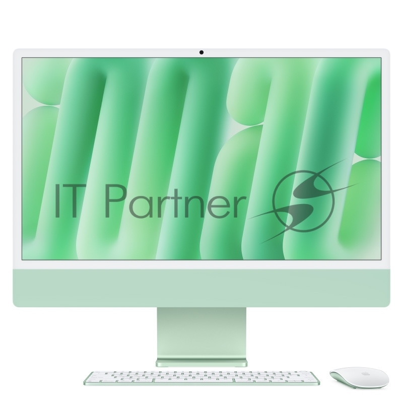Моноблок Apple iMac 24 Green (M4, 10C CPU, 10C GPU/16Gb/512Gb SSD) (MWV03ZP/A) Нужен переходник на EU