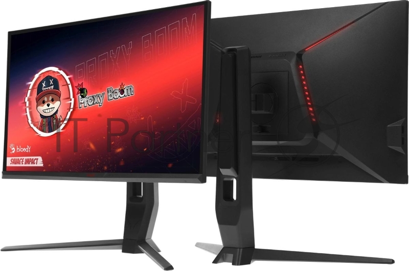 Монитор Bloody 27 MN271Q серый IPS LED 1ms 16:9 HDMI M/M матовая HAS Piv 320cd 178гр/178гр 2560x1440 180Hz G-Sync DP 2K USB 5.1кг