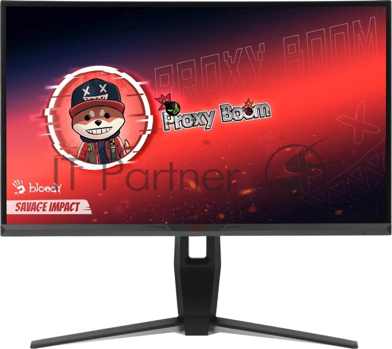 Монитор Bloody 27 MN271Q серый IPS LED 1ms 16:9 HDMI M/M матовая HAS Piv 320cd 178гр/178гр 2560x1440 180Hz G-Sync DP 2K USB 5.1кг