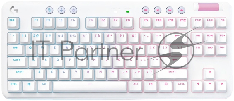 Клавиатура Logitech Gaming Keyboard G715 TKL Tactile LIGHTSPEED RGB OFF WHITE