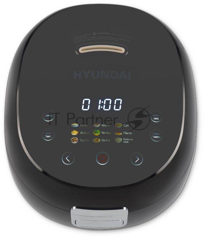 Мультиварка Hyundai HYMC-2409 500Вт, 3л черный