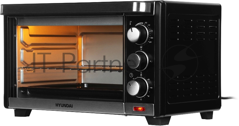 Мини-печь Hyundai MIO-HY091 20л. 1380Вт черный