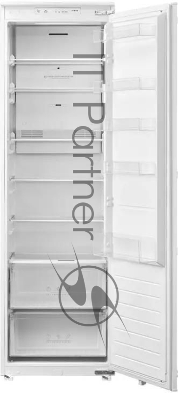 Холодильник Hyundai HBR 177S, однокамерный, объем холодильника 304л, морозильная камера: отсутствует, белый