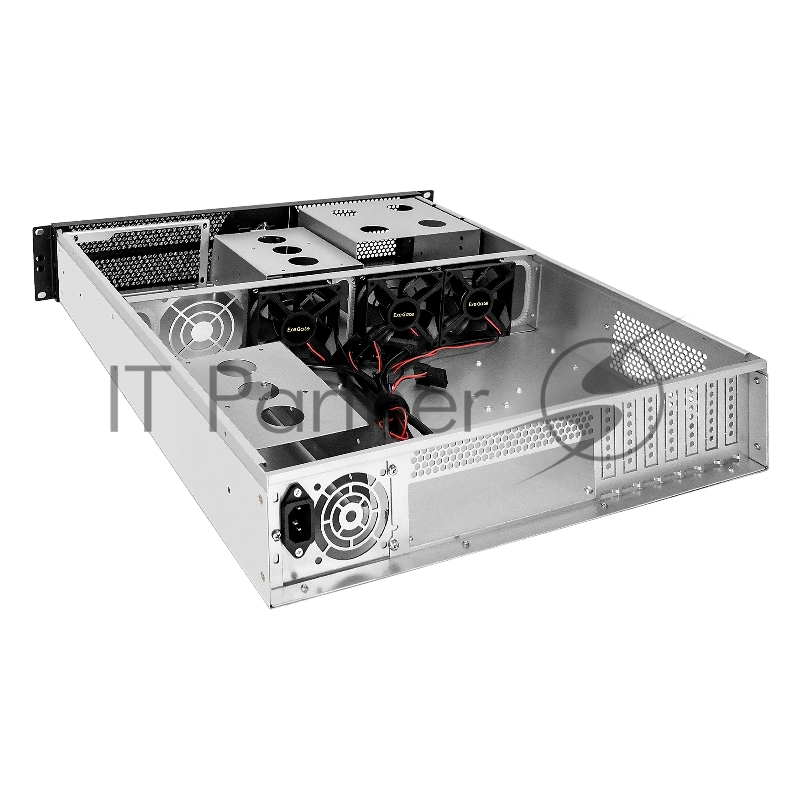 Серверный корпус ExeGate Pro 2U550-04 <RM 19, высота 2U, глубина 550, без БП, 2*USB>