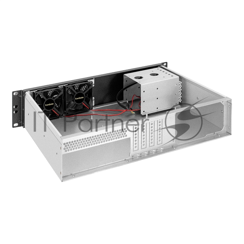 Серверный корпус ExeGate Pro 2U330-03 <RM 19, высота 2U, глубина 330, без БП, 2*USB>
