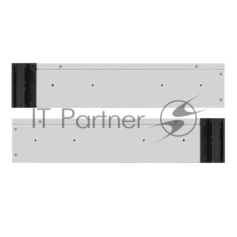 Серверный корпус ExeGate Pro 2U400-04AL <RM 19, высота 2U, глубина 400, передняя панель - алюминий, без БП, 2*USB>