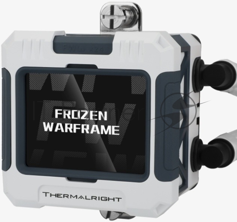 Система водяного охлаждения Thermalright Frozen Warframe 360 ARGB Soc-AM5/AM4/1200/1700/1851 белый 4-pin 29.8dB Al LCD Ret (F-WFRAME-360-WH-ARGB)