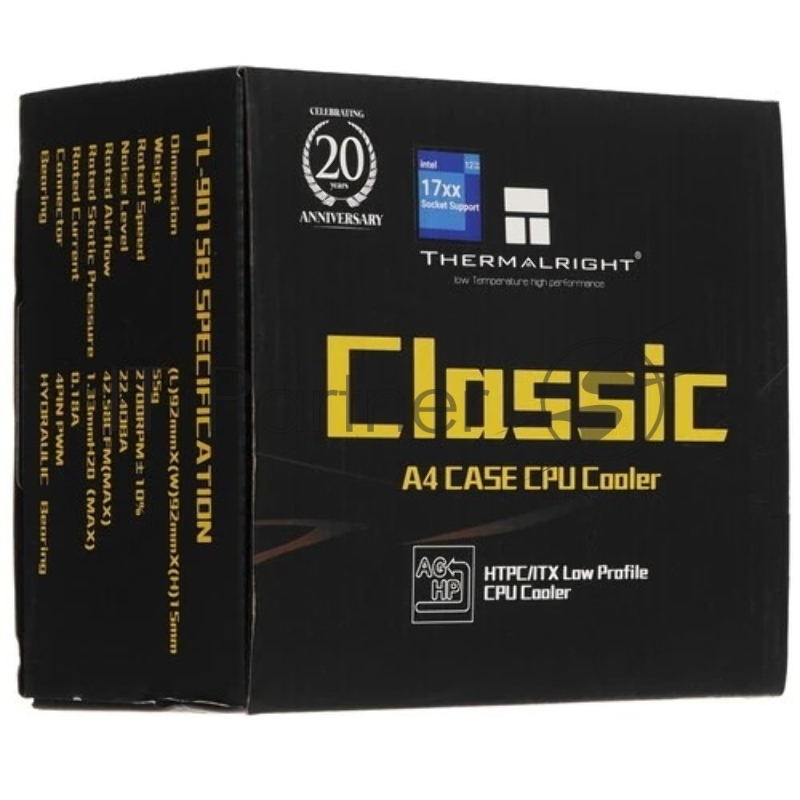 Устройство охлаждения (кулер) Thermalright AXP-90 X36 Soc-AM5/AM4/1151/1200/1700 4-pin 22.4dB Al+Cu 230gr Ret (AXP-90-X36)