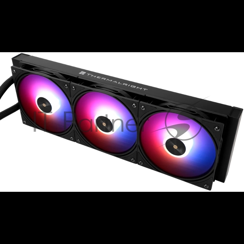 Система водяного охлаждения Thermalright Frozen Warframe PRO 360 ARGB Soc-AM5/AM4/1200/1700/1851 черный 4-pin 29.8dB Al LCD Ret (F-WFRAME-PRO-360-BL-ARGB)