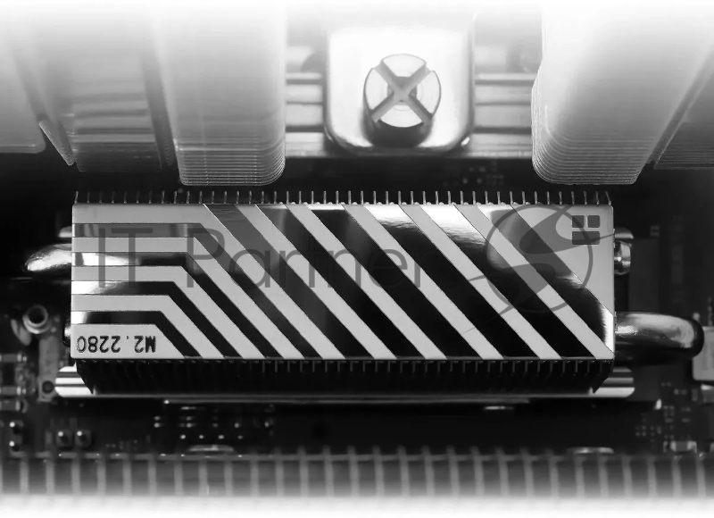 Радиатор для SSD Thermalright HR-10-2280 серебристый алюминий Ret