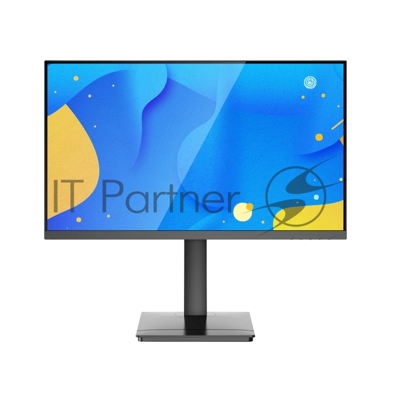 МОНИТОР 23.8 BRAVUS BVS2430P Black с поворотом экрана (IPS, 1920x1080, 75Hz, 178°/178°, 5 ms, 250 cd/m, 20M:1,+HDMI,MM)