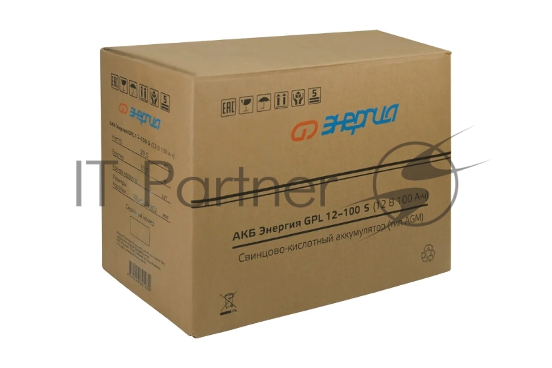 Аккумулятор Энергия GPL 12-100 S {Е0201-0106}