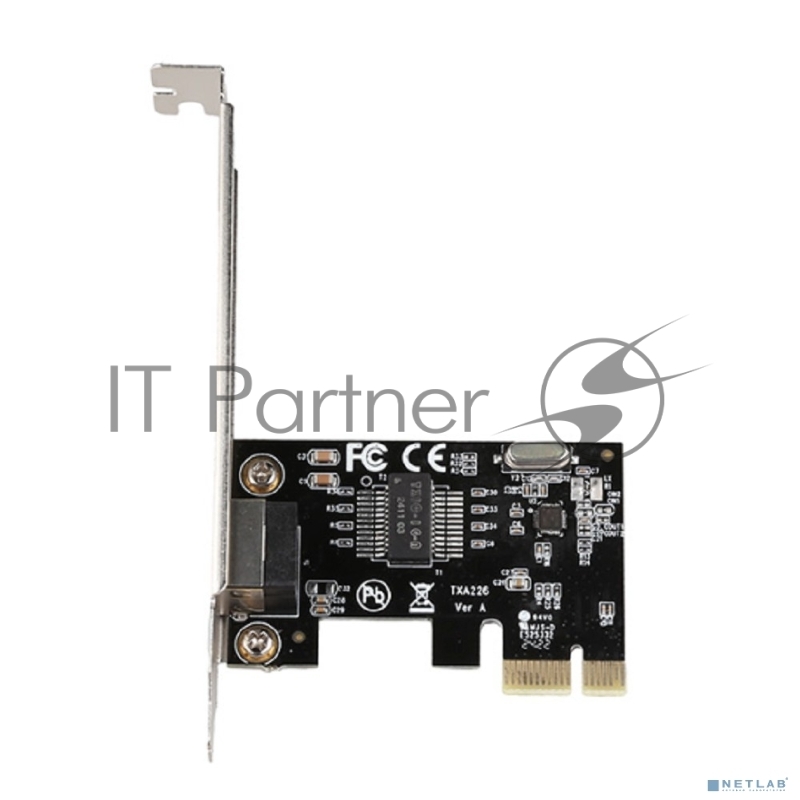 Сетевой адаптер ORIGO ON200/A1A PCI-E, 1x1000Base-T (низкопрофильная и стандартная планки в комплекте)