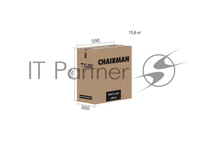 Кресло компьютерное Chairman game CH51 черный