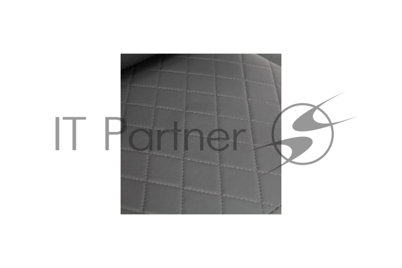 Кресло компьютерное Chairman game CH28 экокожа, черно-серый