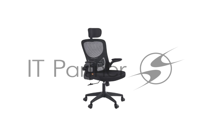 Кресло компьютерное Chairman CH633 черный пластик, черный