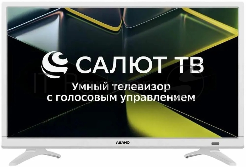Asano 24LH5011T 24, HD, белый, T2/CI+/Dolby Digital, SALUT smart