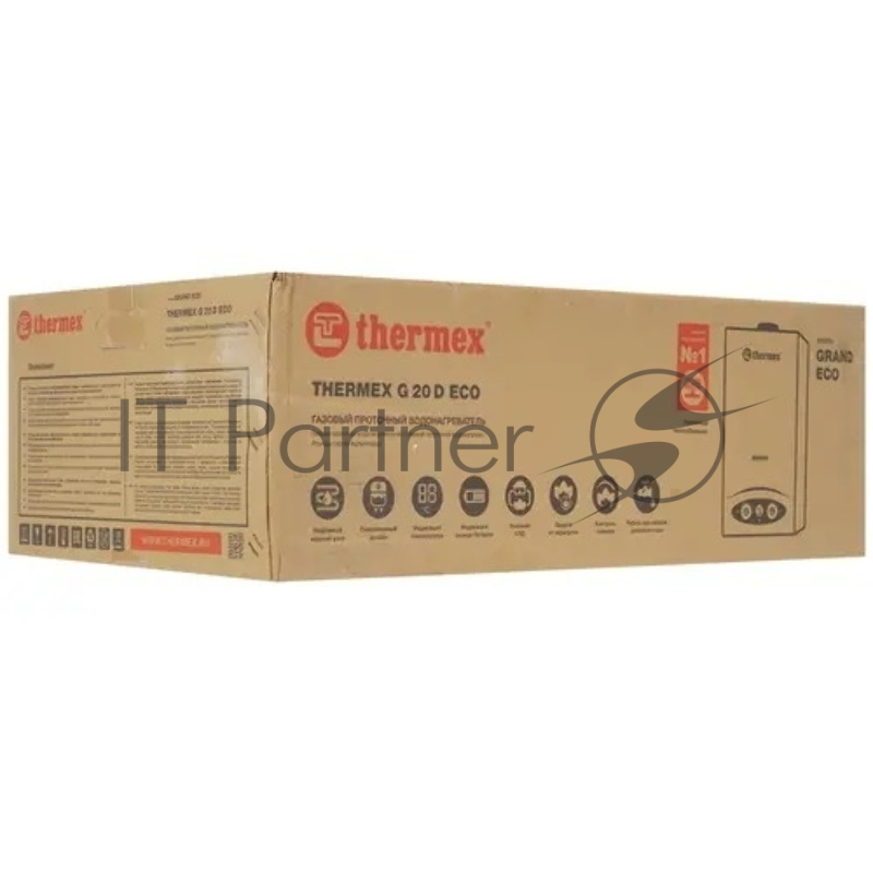 Водонагреватель газовый Thermex G 20 D Eco белый