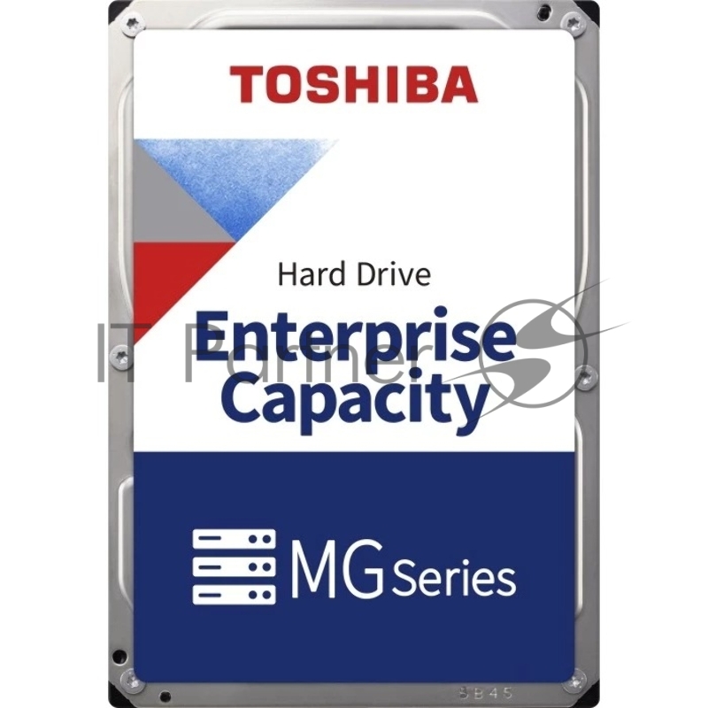 Жесткий диск серверный Toshiba 3.5 10TB MG Series SATA 6Gb/s, 7200rpm, 512MB, 4Kn/512e, CMR, Bulk