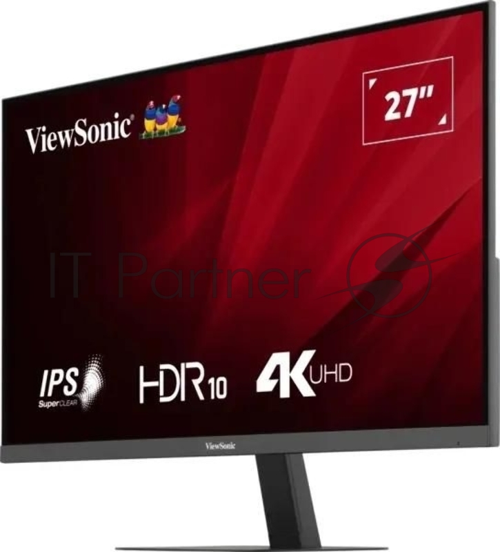 Монитор ViewSonic 27 VA2708-4K-HD черный IPS LED 16:9 HDMI матовая 250cd 178гр/178гр 3840x2160 60Hz DP UHD 4.1кг