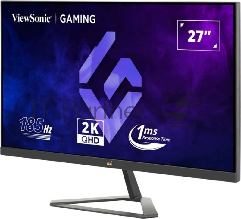 Монитор ViewSonic VX2758A-2K-PRO черный IPS LED 27 1ms 16:9 HDMI M/M матовая 1000:1 250cd 170гр/160гр 2560x1440 185Hz DP Quad HD 2K (1440p) 6кг
