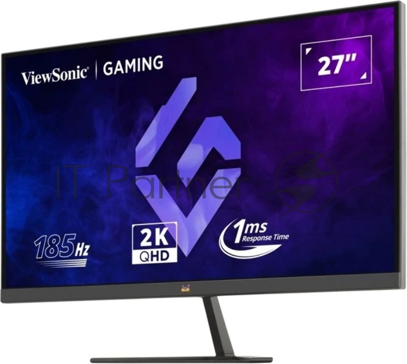 Монитор ViewSonic VX2758A-2K-PRO черный IPS LED 27 1ms 16:9 HDMI M/M матовая 1000:1 250cd 170гр/160гр 2560x1440 185Hz DP Quad HD 2K (1440p) 6кг
