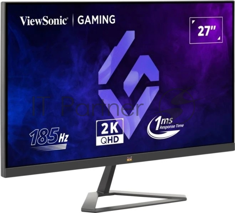 Монитор ViewSonic VX2758A-2K-PRO черный IPS LED 27 1ms 16:9 HDMI M/M матовая 1000:1 250cd 170гр/160гр 2560x1440 185Hz DP Quad HD 2K (1440p) 6кг