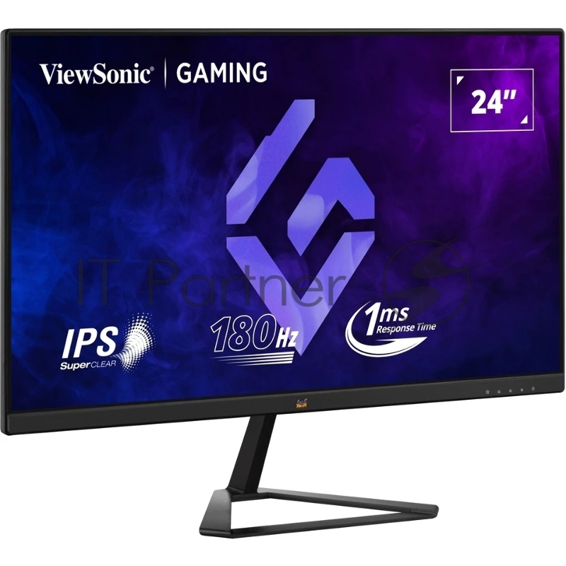 Монитор ViewSonic 23.8 VX2479-HD-PRO черный IPS LED 1ms 16:9 HDMI матовая 1000:1 250cd 178гр/178гр 1920x1080 180Hz DP FHD 5.2кг
