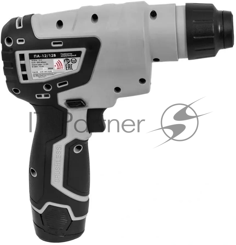 Перфоратор Интерскол ПА-12/12В патрон:SDS-plus уд.:1.2Дж аккум.