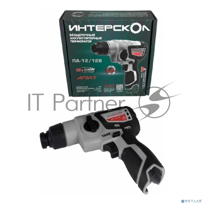 Перфоратор Интерскол ПА-12/12В патрон:SDS-plus уд.:1.2Дж аккум.