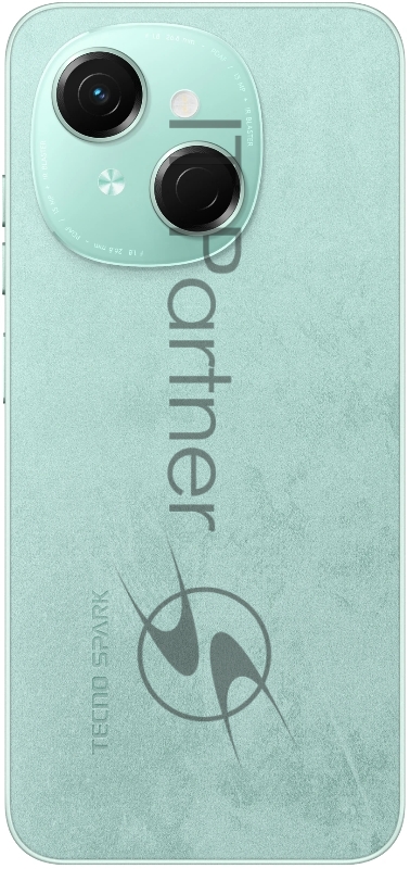 Смартфон Tecno Spark Go 1 3/64Gb, зеленый